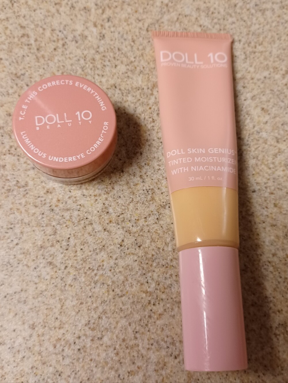 × Doll 10 Pink Tinted Moisturizer & Luminous Undereye Corrector